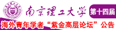 免费操逼的黄片请播放南京理工大学第十四届海外青年学者紫金论坛诚邀海内外英才！